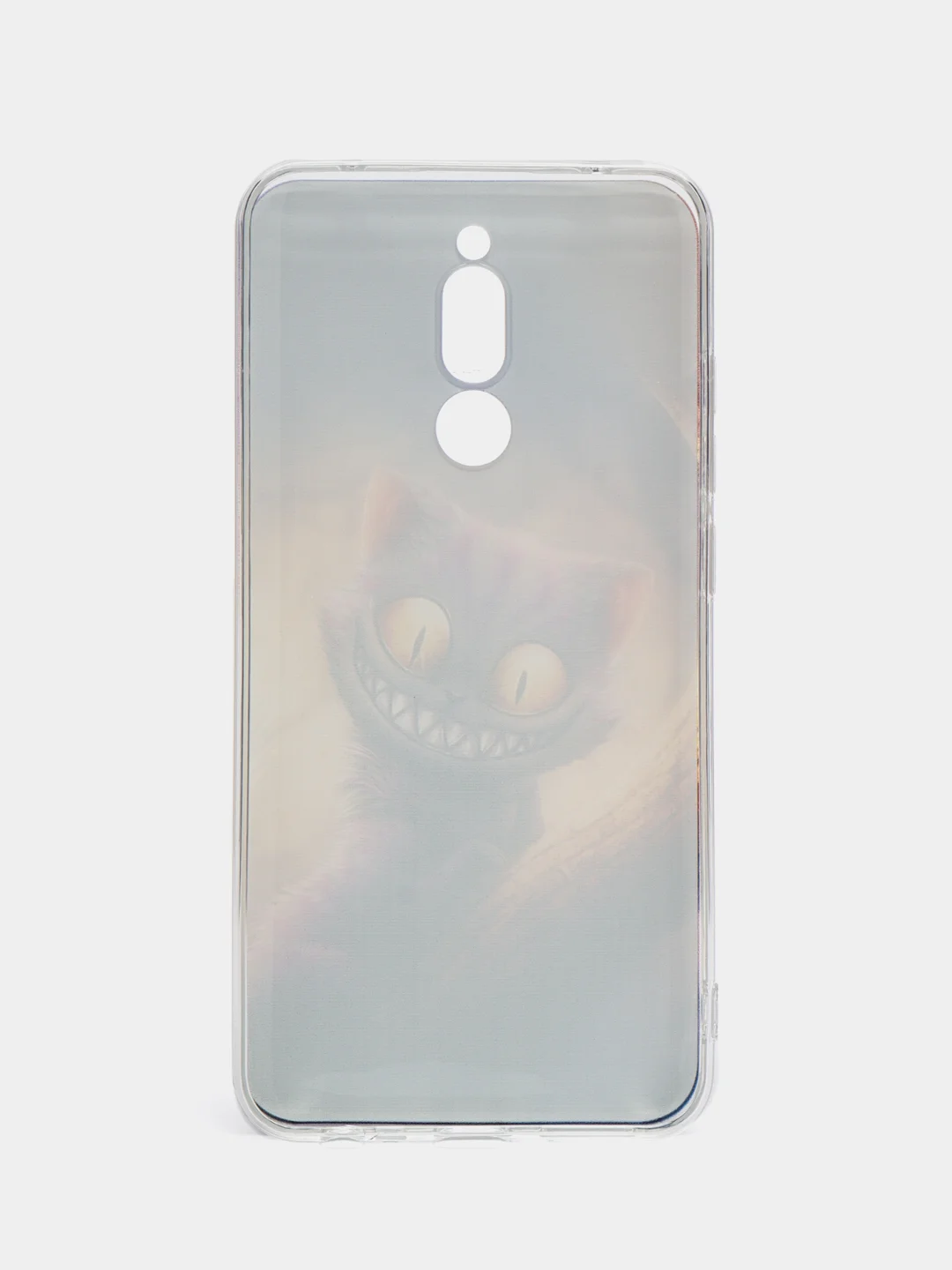Индиго силиконовый чехол на Xiaomi Redmi 8 / Сяоми Редми 8 прозрачный, с рисунком, защита камеры