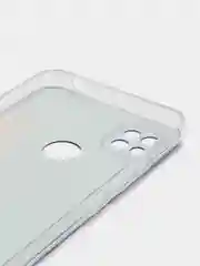 Фиолетовый силиконовый чехол на Xiaomi Redmi 9C / Сяоми Редми 9С прозрачный с рисунком, защита камеры
