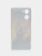 Индиго силиконовый чехол на Realme 10 4G / Реалми 10 4G прозрачный, с рисунком, защита камеры