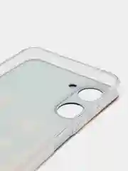 Индиго силиконовый чехол на Realme 10 4G / Реалми 10 4G прозрачный, с рисунком, защита камеры