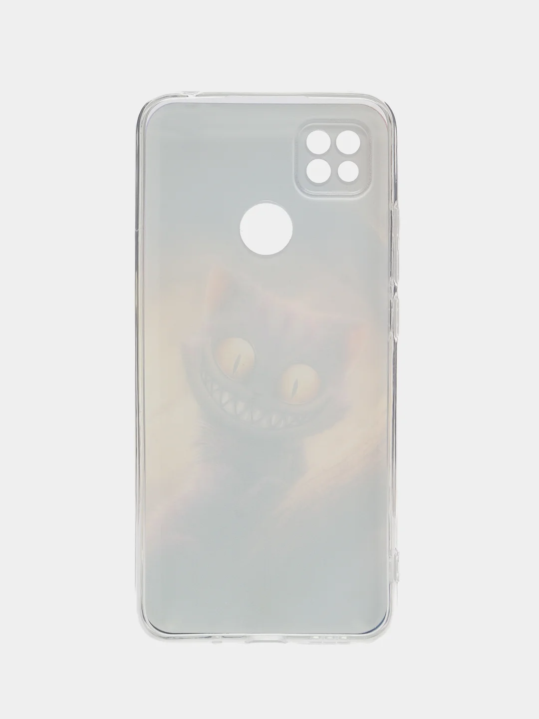 Индиго силиконовый чехол на Xiaomi Redmi 9C / Сяоми Редми 9С прозрачный с рисунком, защита камеры