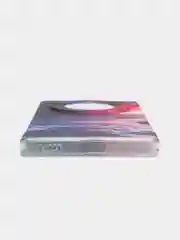 Фиолетовый силиконовый чехол на Honor X9A / Хонор X9A прозрачный, с рисунком, защита камеры