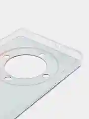 Фиолетовый силиконовый чехол на Honor X9A / Хонор X9A прозрачный, с рисунком, защита камеры