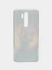Индиго силиконовый чехол на Xiaomi Redmi Note 8 Pro / Сяоми Редми Нот 8 Про прозрачный с рисунком
