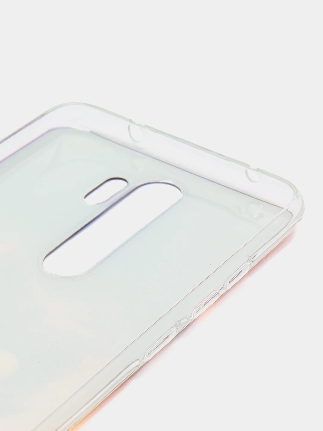Индиго силиконовый чехол на Xiaomi Redmi Note 8 Pro / Сяоми Редми Нот 8 Про прозрачный с рисунком