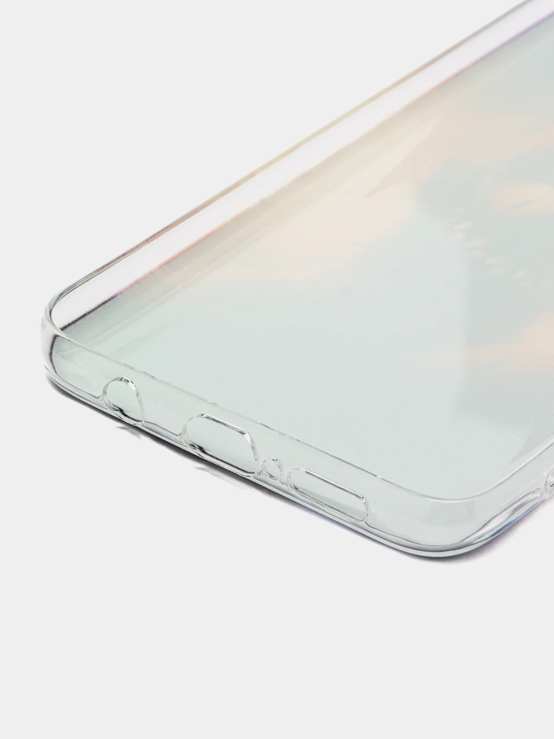 Индиго силиконовый чехол на Xiaomi Redmi Note 8 Pro / Сяоми Редми Нот 8 Про прозрачный с рисунком