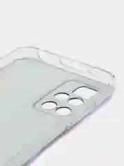 Фиолетовый силиконовый чехол на Xiaomi Redmi 10 / Сяоми Редми 10 прозрачный с рисунком, защита камеры