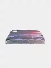 Фиолетовый силиконовый чехол на Samsung Galaxy A50/A30s / Самсунг А50/А30s прозрачный, с рисунком