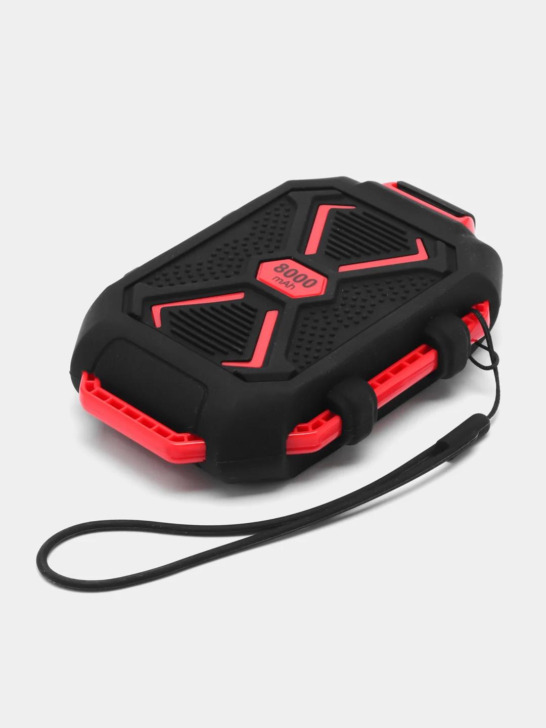 Аккумулятор мобильный Forza, прорезиненный, с пылевлагозащитой, IP67, 2А, 1 USB, 8000 мАч