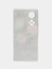 Кораллово-розовый чехол на Huawei Nova 9/Honor 50 / Хуавей Нова 9/Хонор 50 прозрачный, с рисунком