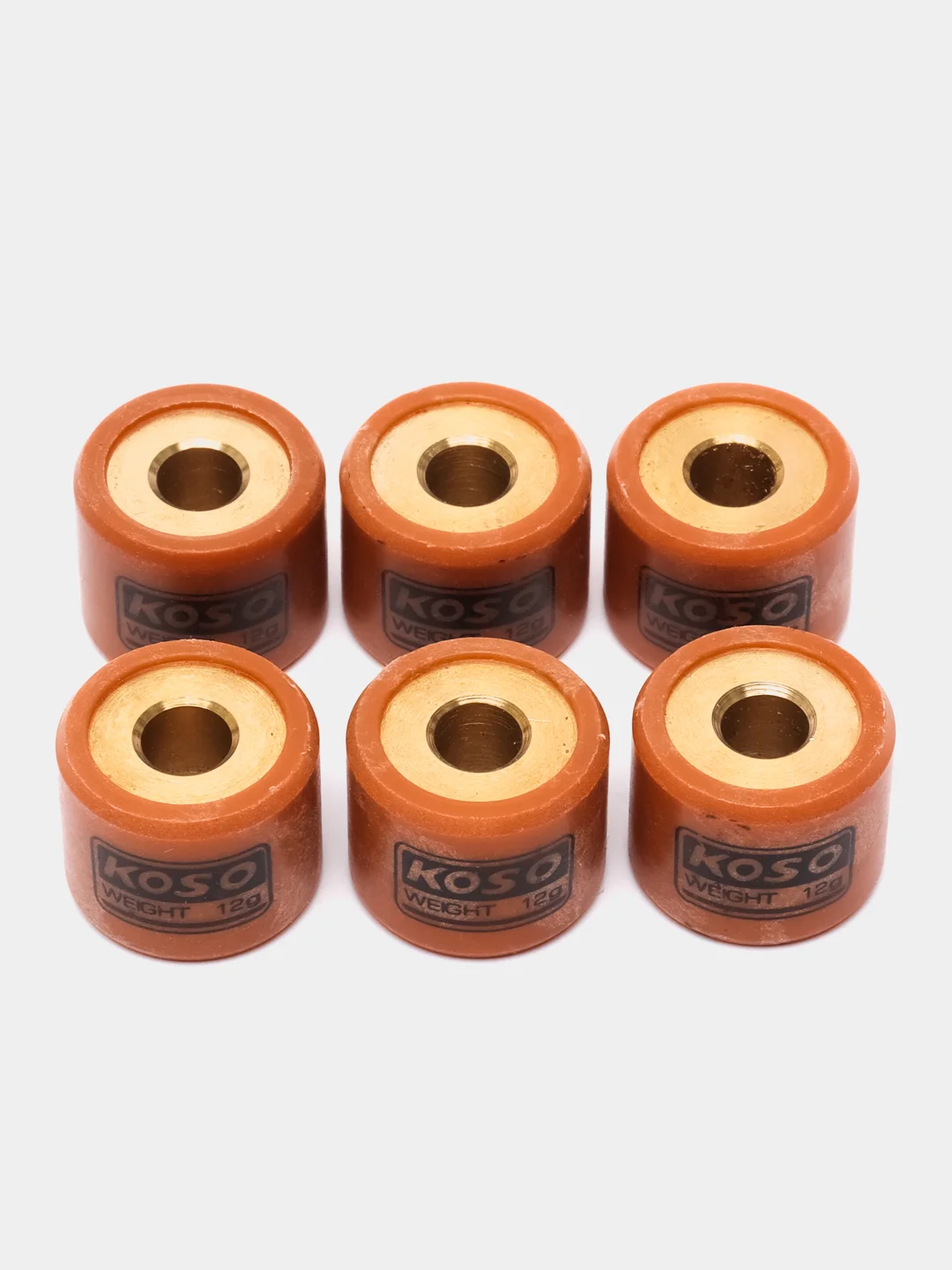 Ролики вариатора скутер 4T 139QMB, Хонда DIO, 6 шт, 12 гр, 16 х 13 мм, KOSO