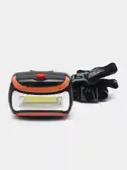 ЕРМАК фонарь налобный, COB LED, 65 Лм, 3xAAA, 0,65 Вт, 6,5 х 4,7 х 3 см, пластик