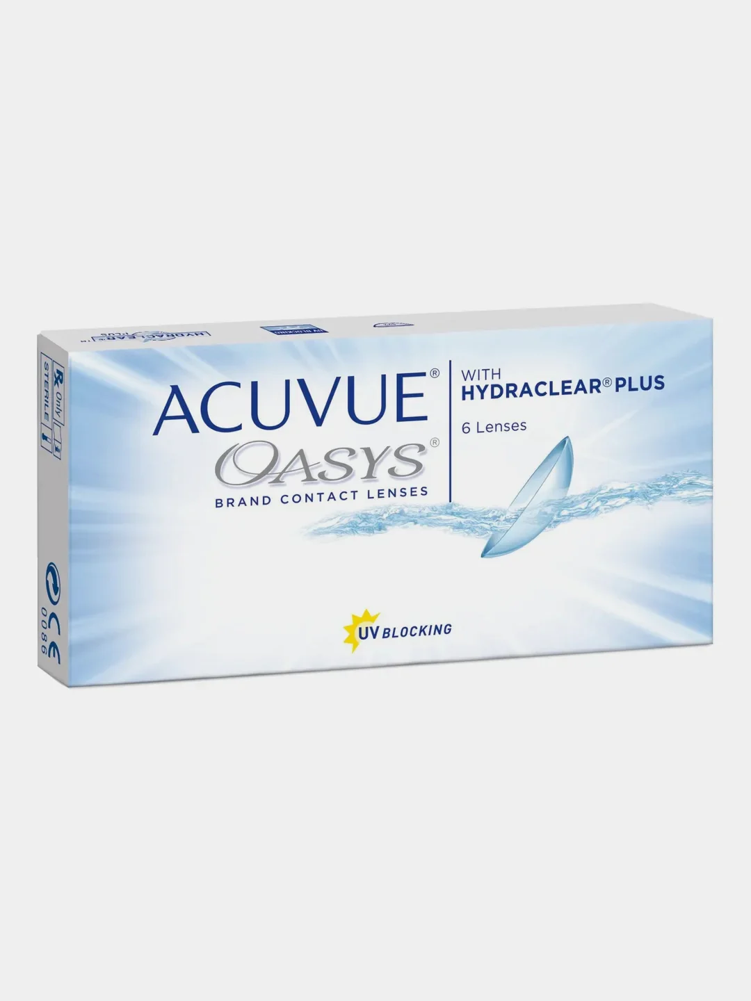 Контактные линзы Acuvue Oasys, 6pk, (+3.00) - (-8.00) / BC 8.4