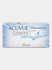 Контактные линзы Acuvue Oasys, 6pk, (+3.00) - (-8.00) / BC 8.4