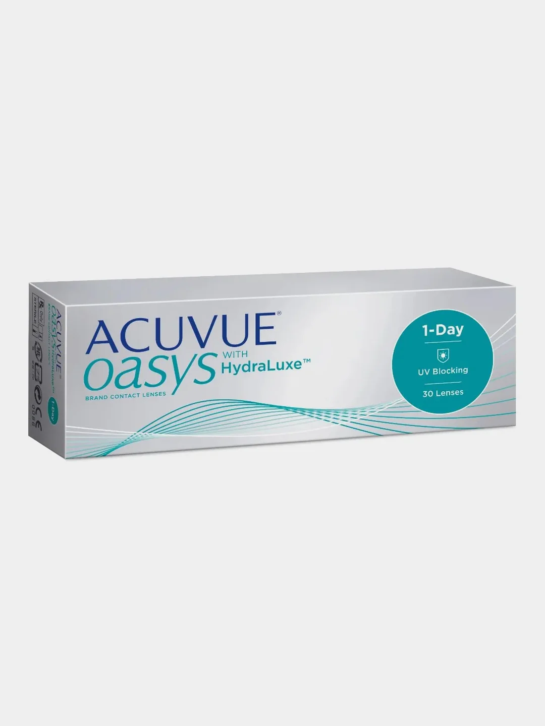 Контактные линзы 1-DAY Acuvue Oasys with HYDRALUXE, 30pk (+3.00) - (-8.00) / BC 8.5