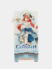 Деревянная подставка под телефон по игре Genshin Impact (Нилу)