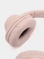 Розовый беспроводные наушники Harper HB-412, с поддержкой Bluetooth 5.0 и проводного подключения