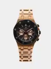 Черный мужские наручные часы Ochstin 6100B с хронографом в подарочной упаковке