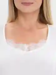 Белый платье женское мини с гипюром, с длинными рукавом, лапша