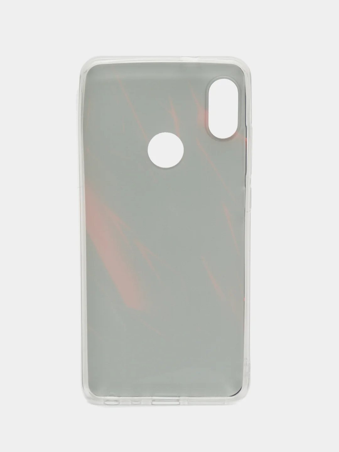 Красный чехол на Xiaomi Redmi Note 5/Note 5 Pro / Сяоми Редми Нот 5/5 Про прозрачный, с рисунком