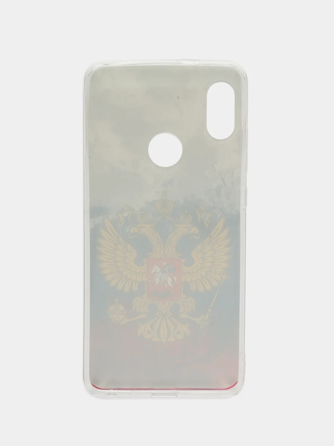 Серый металлик чехол на Xiaomi Redmi Note 5/Note 5 Pro / Сяоми Редми Нот 5/5 Про прозрачный, с рисунком