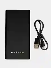 Внешний аккумулятор Harper PB-10031, 10 000 мАч, Type-C, USBх2, Micro USB
