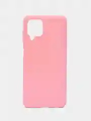 Розовый чехол Samsung A22, A50, A52, силиконовый матовый