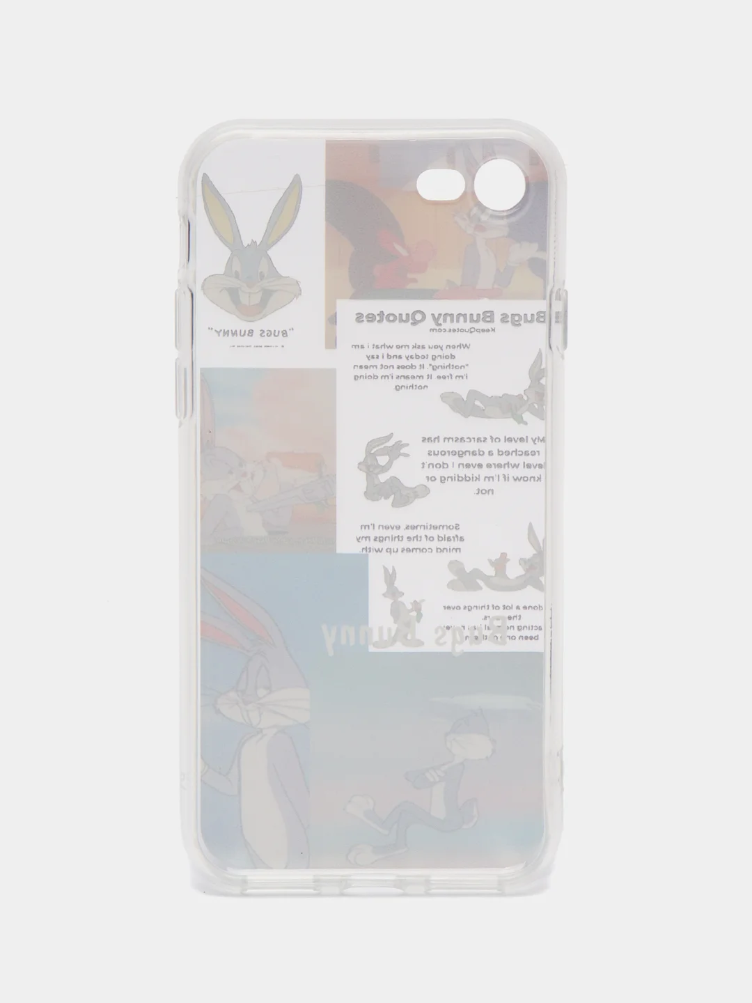 Конфетный чехол прозрачный мультфильм "Looney Tunes" для iPhone 7/8 Plus XR 11 12 Pro mini 13
