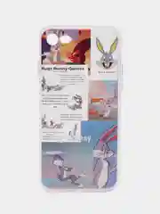 Конфетный чехол прозрачный мультфильм "Looney Tunes" для iPhone 7/8 Plus XR 11 12 Pro mini 13