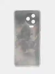 Песочный хаки чехол на Infinix Note 12 Pro 4G/Note 12 2023 / Инфиникс Нот 12 2023 прозрачный, с рисунком