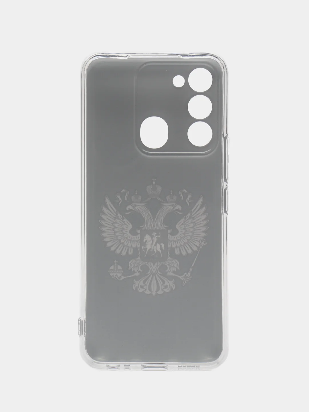 Приглушённый хаки чехол на Tecno Spark Go 2022/8C/9 / Текно Спарк Гоу 2022/8С/9 прозрачный, с рисунком