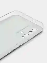 Темно-синий силиконовый чехол на Xiaomi Redmi 9T / Редми 9Т прозрачный, с рисунком, защита камеры