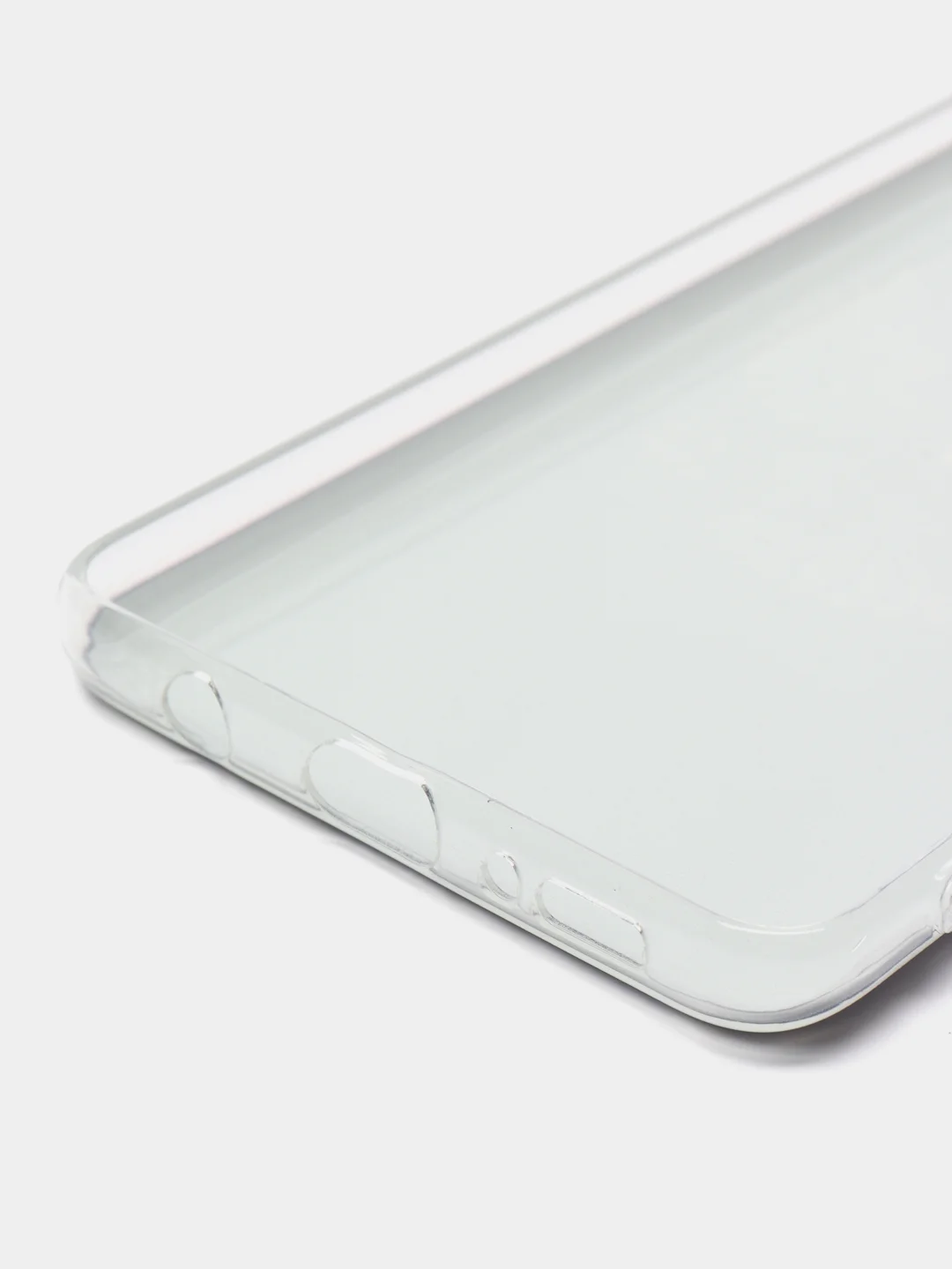 Приглушённый хаки силиконовый чехол на Samsung Galaxy A51 / Самсунг А51 прозрачный с рисунком, защита камеры