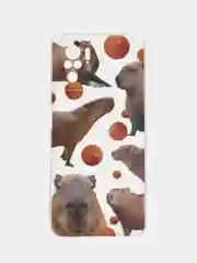Коралловый меланж чехол на Xiaomi Redmi Note 10/Note 10S/Poco M5s / Сяоми Редми Нот 10/10С с рисунком