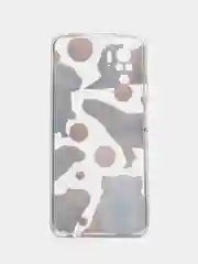 Коралловый меланж чехол на Xiaomi Redmi Note 10/Note 10S/Poco M5s / Сяоми Редми Нот 10/10С с рисунком