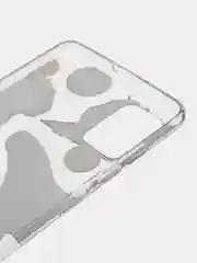 Терракотовый силиконовый чехол на Samsung Galaxy A51 / Самсунг А51 прозрачный с рисунком, защита камеры