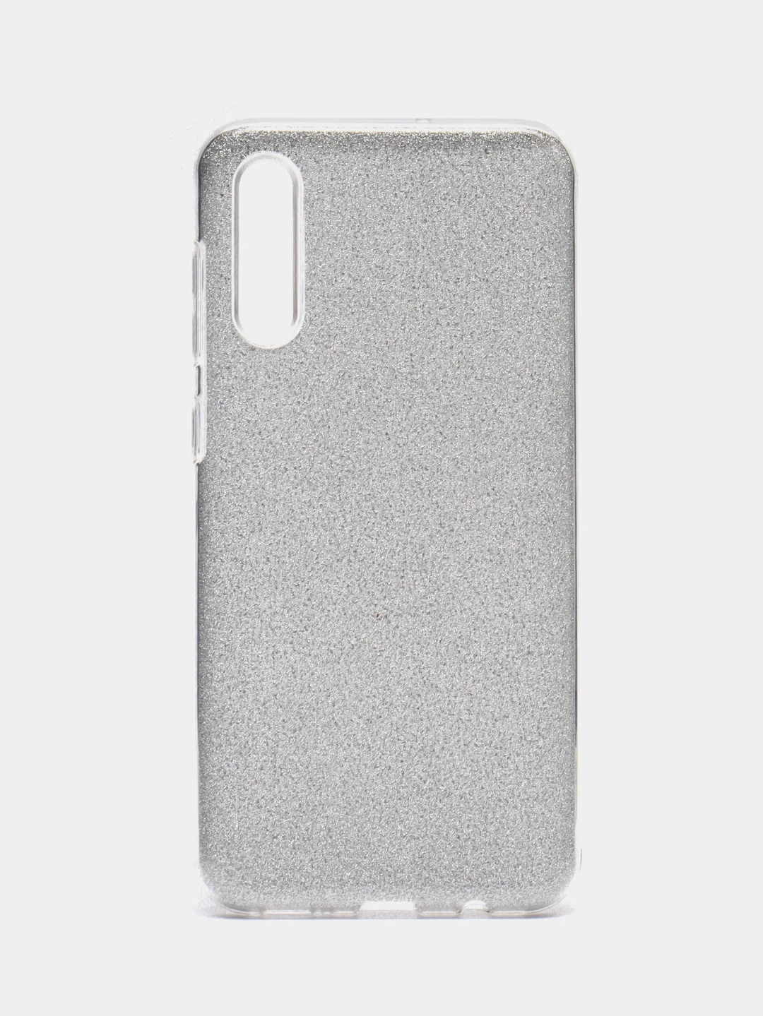Серебряный чехол блестящий Samsung Galaxy A50, A51, A30S, A50S