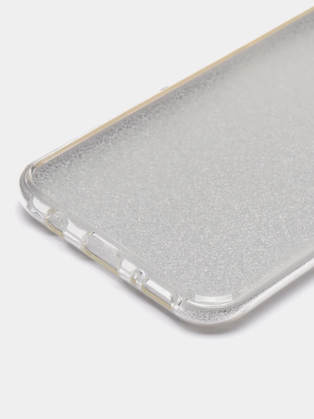 Серебряный чехол блестящий Samsung Galaxy A50, A51, A30S, A50S