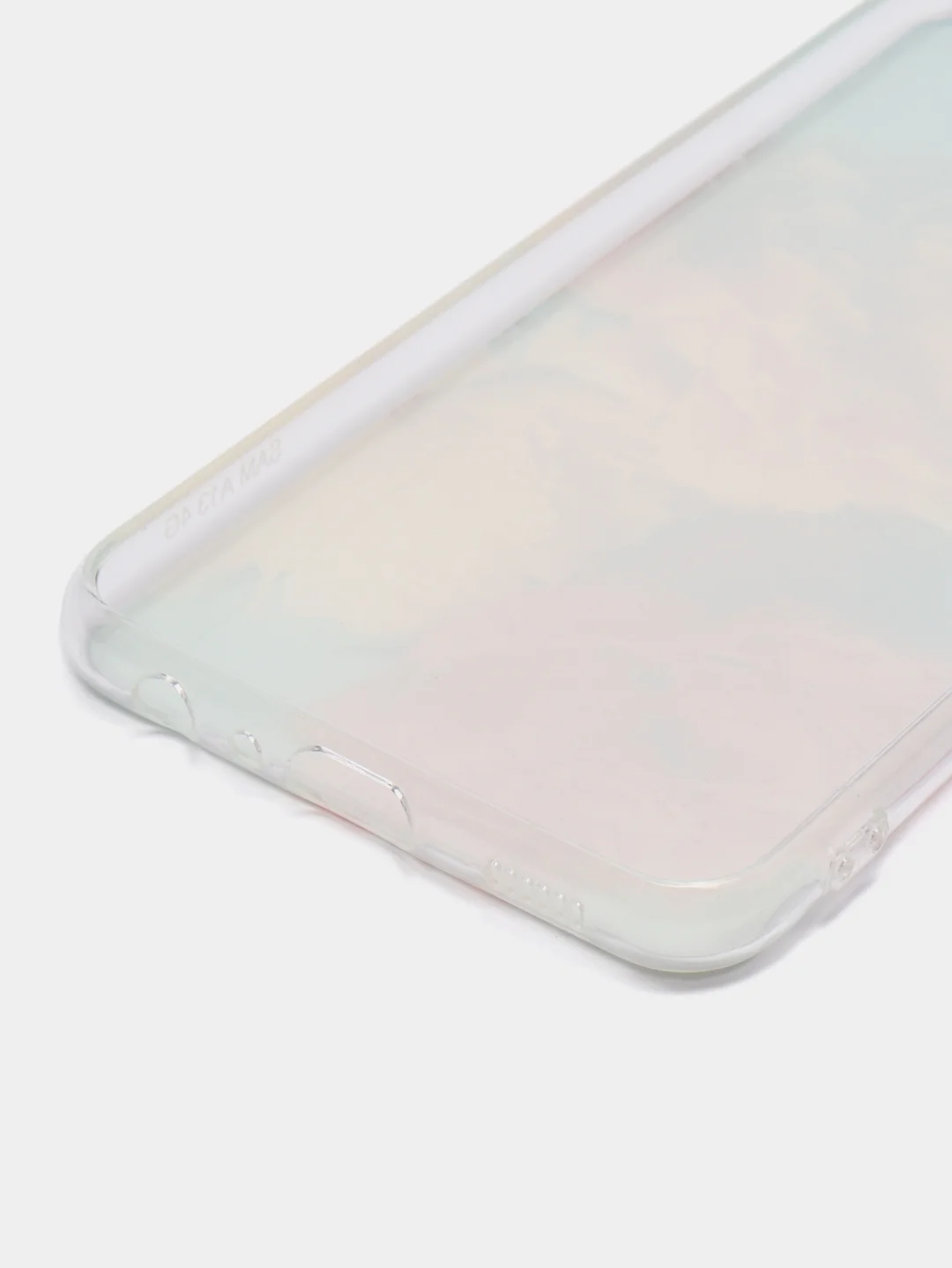 Конфетный силиконовый чехол на Samsung Galaxy A13 4G / Самсунг А13 4G прозрачный, с рисунком
