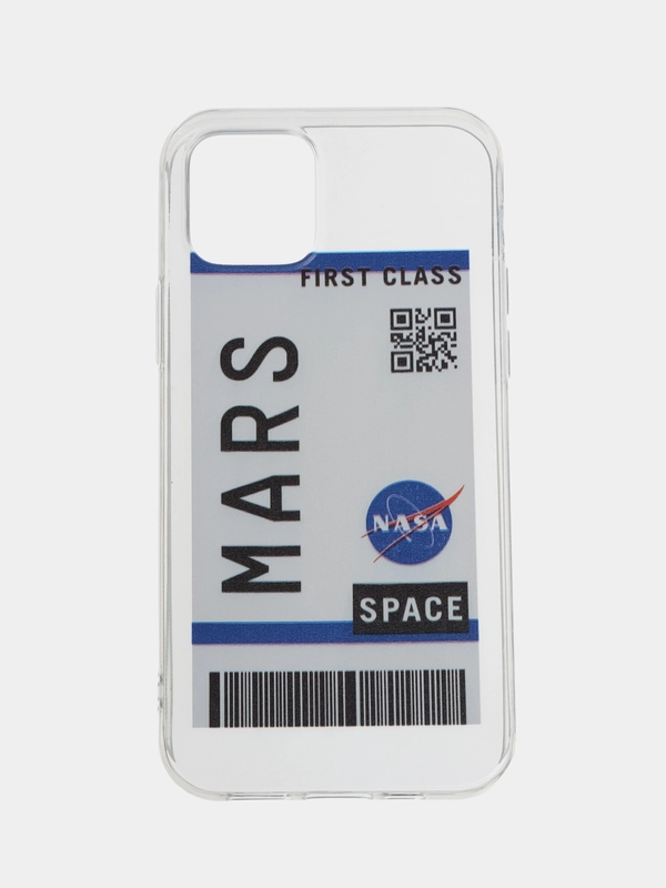 Чехол для iPhone "Space Ticket",  на айфон 6s 7/8/SE2 Plus Xs XR 11 Pro 12 Pro mini 13 Pro