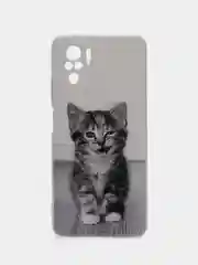 Молочный чехол на Xiaomi Redmi Note 10/Note 10S/Poco M5s / Сяоми Редми Нот 10/10С с рисунком