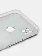 Бронзовый силиконовый чехол на Xiaomi Redmi 9C / Сяоми Редми 9С прозрачный с рисунком, защита камеры