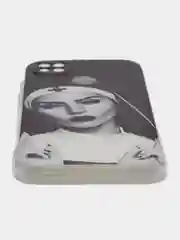 Бронзовый силиконовый чехол на Xiaomi Redmi 9C / Сяоми Редми 9С прозрачный с рисунком, защита камеры