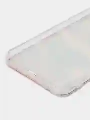 Кремовый силиконовый чехол на Xiaomi Redmi 9T / Редми 9Т прозрачный, с рисунком, защита камеры