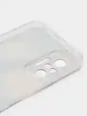 Кораллово-розовый чехол на Xiaomi Redmi Note 10 Pro / Сяоми Редми Нот 10 Про прозрачный, с рисунком