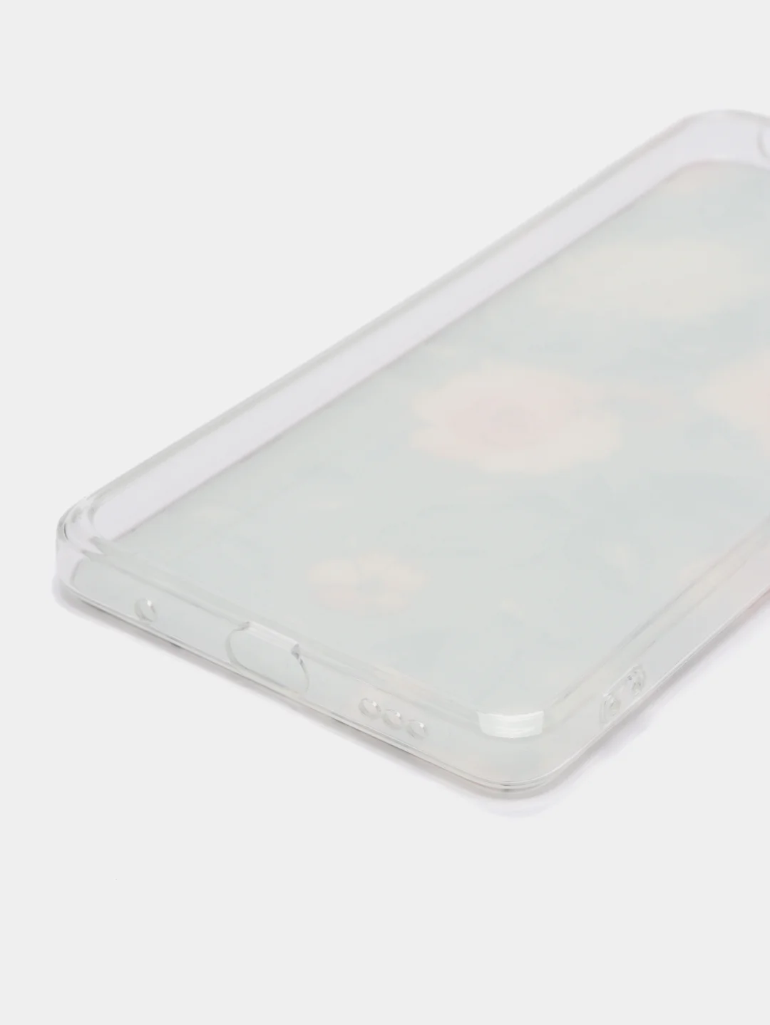 Кораллово-розовый чехол на Xiaomi Redmi Note 10 Pro / Сяоми Редми Нот 10 Про прозрачный, с рисунком