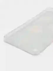 Кораллово-розовый чехол на Xiaomi Redmi Note 10 Pro / Сяоми Редми Нот 10 Про прозрачный, с рисунком