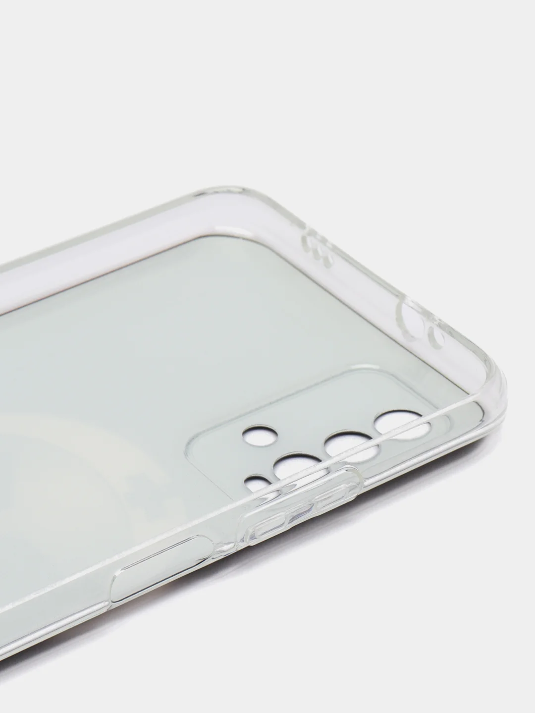 Бронзовый силиконовый чехол на Xiaomi Redmi 9T / Редми 9Т прозрачный, с рисунком, защита камеры