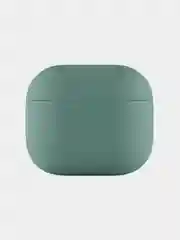 Зеленый ультратонкий силиконовый чехол uBear Touch case для AirPods 3