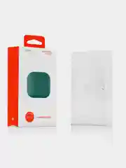 Зеленый ультратонкий силиконовый чехол uBear Touch case для AirPods 3